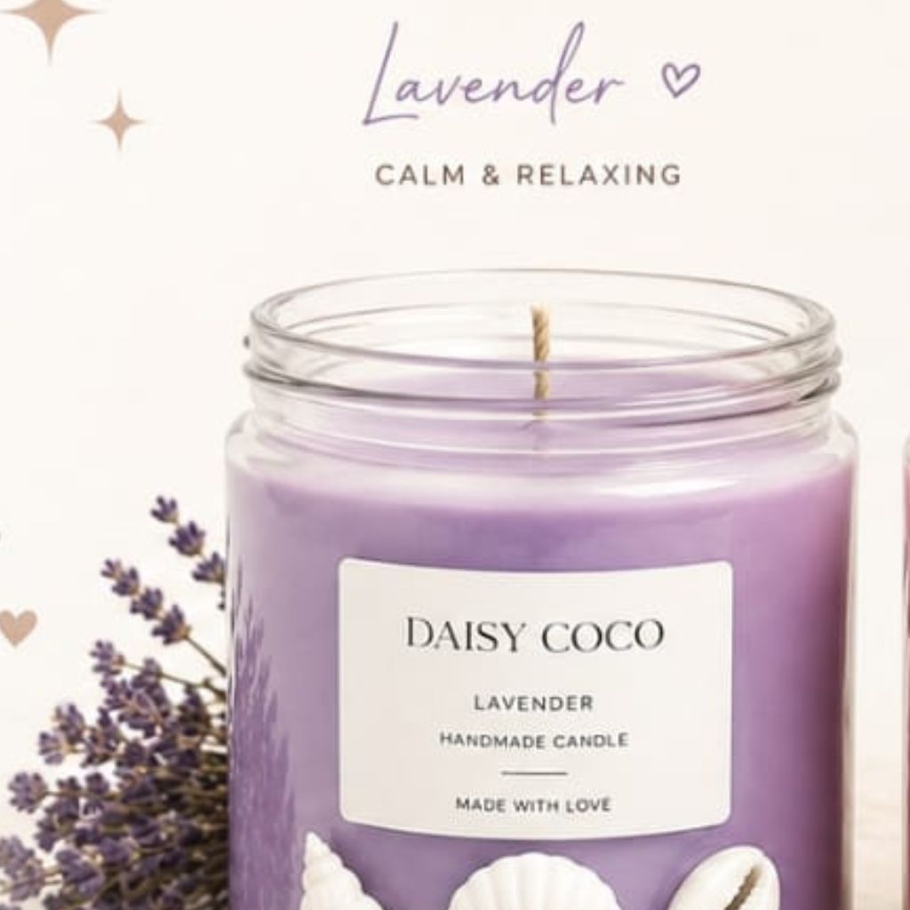 lavender candle